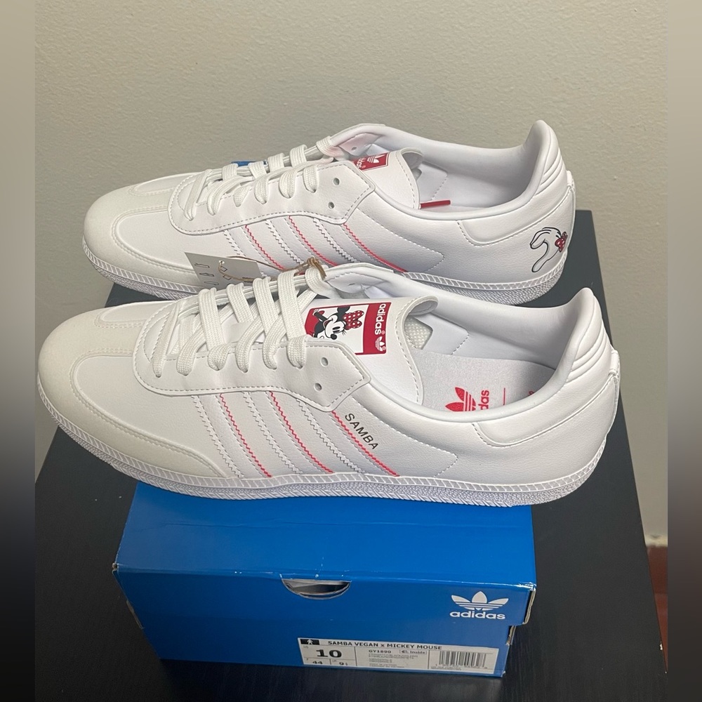 SAMBA VEGAN X DISNEY MINNIE SHOES Men’s size 10 and 10.5 - Picture 3 of 9